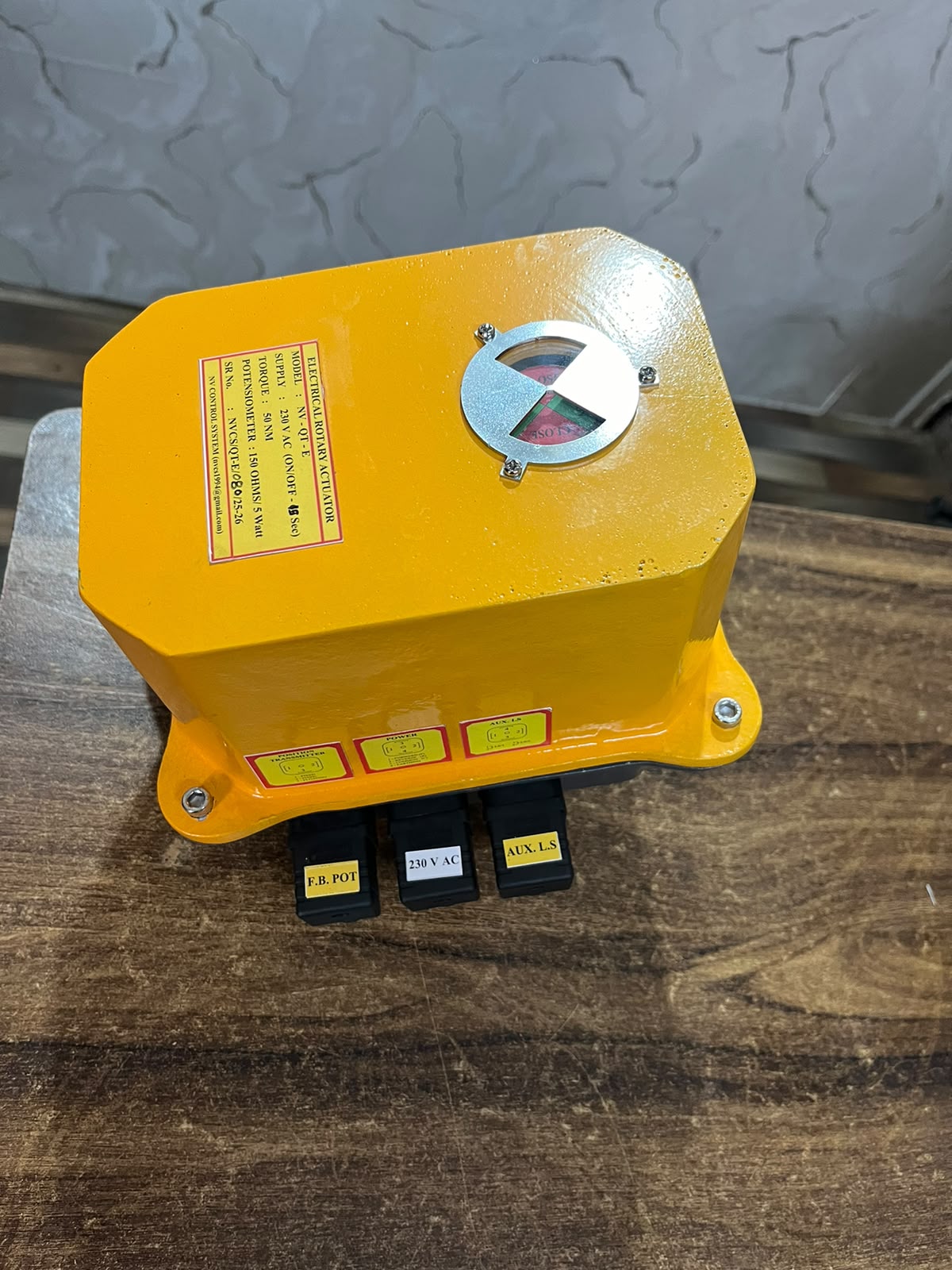 NV-QT-D Electrical Rotary Actuator